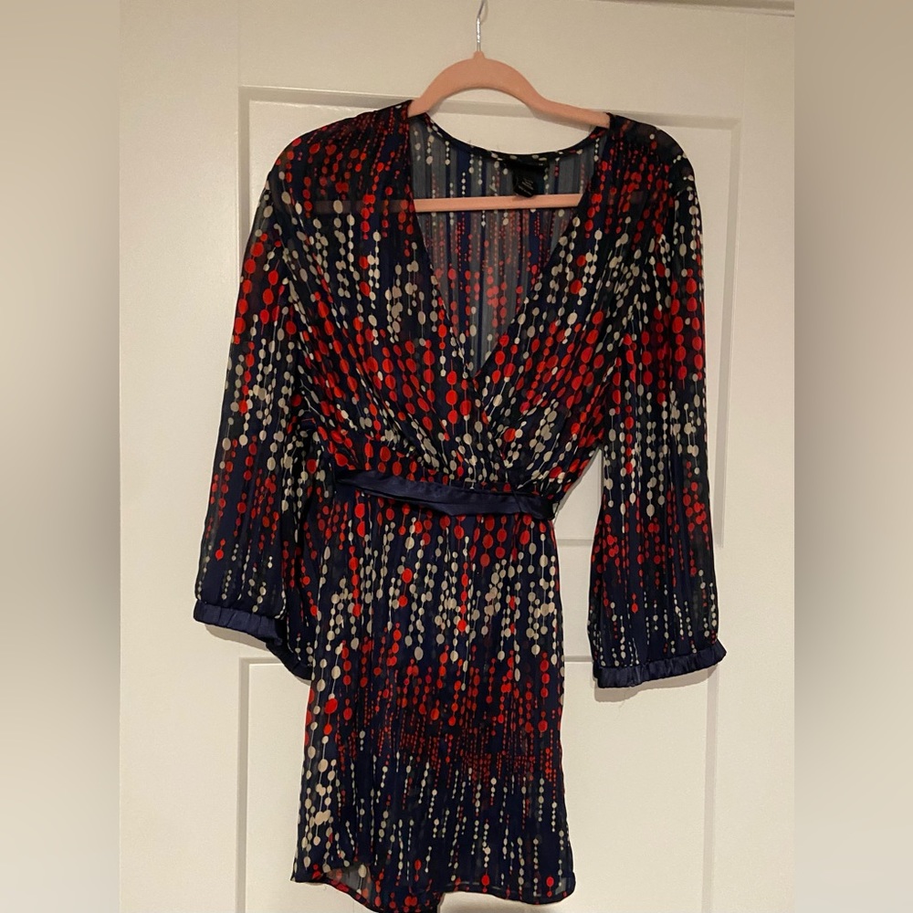 NWT Lane Bryant 18/20 Blue, Red and White Women’s Top